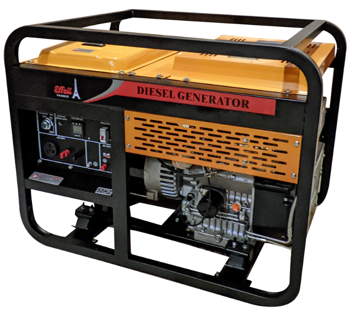 GENERATEUR DIESEL DOUBLE CYLINDRE DEMARRAGE ELECTRIQUE MQ:EFFEIL #15000KWA 50HZ 12KW