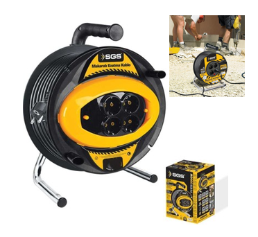 Professional Extension Cable Reel 3x2,5 / 20 Meter Color Box