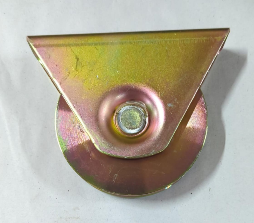 ROULETTE POUR PORTAIL COULISSANT BICHROMATE DIAM 10CM