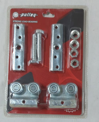 ROULETTE POUR RAIL COULISSANT EN SET COMPLET (SANS RAIL) 25MM