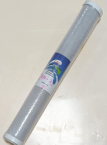 CARTOUCHE EN PARTICULE DE CARBONNE POUR FILTRE A EAU " S "