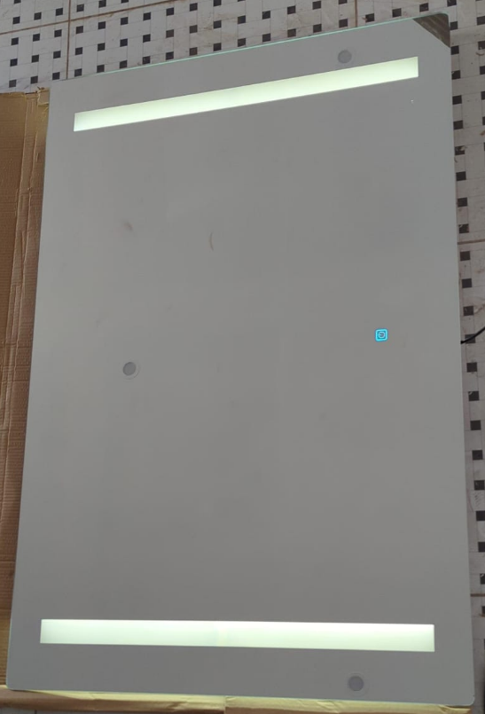 MIRROIR SALLE DE BAIN LED 1 COULEUR L1.20x80CM REF: L08