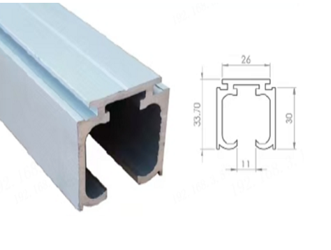 RAIL DE 3M POUR  PORTE COULISSANTE 40 MM LONGEUR DE 1,90M