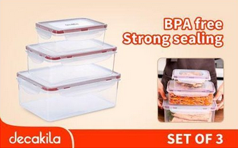 Sealed food container set