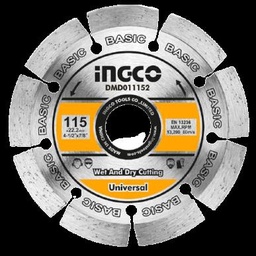 [DMD011152] Disque diamant segmenté à coupe sec - 115*22.2mm