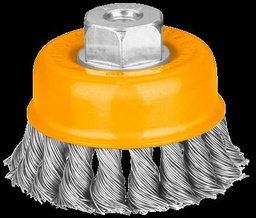 [WB20751] Cup twist wire brush with nut