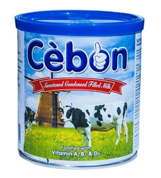 [CEBON 1KG] LAIT CONCENTRE SUCRE CEBON (CARTON DE 24X1KG)