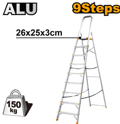 [HLAD06091] HLAD06091 HOUSEHOLD LADDER 9 STEPS