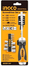 [AKISD1501] 15 in 1 Ratchet Screwdriver Set 