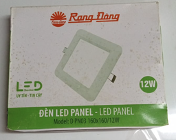 [S-DPN03 160x160/12W] Samsung Led - LED Panel DPN03 160x160/12W,220V/50Hz,6500K,750lm,PF 0.5,CRI 80 15000H  