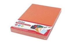 [PC3004-2(Orange) C15] FOSKA-COUVERTURE CARTONNE MARBRE 230GSM ORANGE PC3004-2 C15