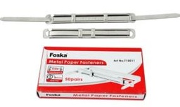 [T10011] FOSKA-SERRE PAPIER HORIZONTAL PLAT METAL 8cm