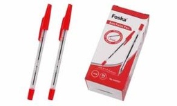 [XH0927(red)] FOSKA-STYLO A BILLE 0,7/1,0MM, 800M D’ECRITURE COULEUR ROUGE XH0927 RED