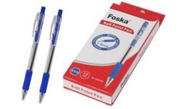 [XH2152(blue)] FOSKA-STYLO A BILLE 0,7MM, 550M D’ECRITURE COULEUR BLEU XH2152 BLUE
