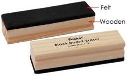 [BE1011-14] FOSKA-EFFACEUR TABLEAU NOIR 14X4X3CM，BOIS+FIBRE BE1011-14