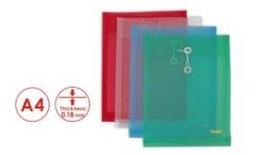 [W0002-18] FOSKA-PORTE DOCUMENT TRANSP VERT 0,18MM A4 258X328 W0002-18