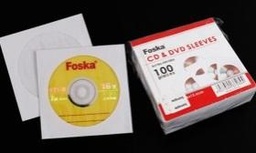 [EN1003P-80] FOSKA-POCHETTE ENVELLOPPE POUR CD 80GSM,100PCS 80GSM, 12.6’’*12.6’’ + 2,9  EN1003P-80