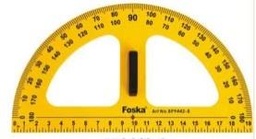 [BP9442-8] FOSKA-RAPPORTEUR INSTITUTEUR JAUNE 50CM 275 GMS AVEC MANCHE BP9442-8