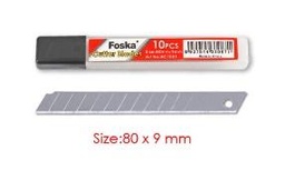 [BC1001] FOSKA-LAMES CUTTER 0,4MM 9MM 80MM 10 PCS BC1001