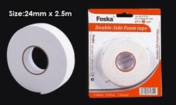 [CT523] FOSKA-SCOTCH DOUBLE FACE 24MM*2,5M CT523