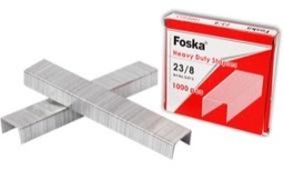 [SL013(23/8)] FOSKA-AGRAFFES PROF 23/8, (BTE DE 1000pcs)，650mic,68g