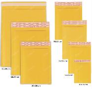 [EN1025] FOSKA-ENVELLOPPE KRAFT A/ PAPIER BULLE 25X30CM (+4CM) EN1025