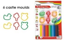 [MD2004(190g)] FOSKA-PATE A MODELER EN BATONNET BTE DE 12 PCS, 190 GMS MD2002(190G)