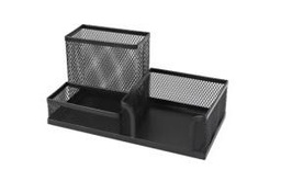 [HY69058(black)] FOSKA-PORTE STYLOS ORGANISEUR NOIR L200*W100*H100mm HY69058 BLACK