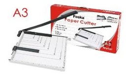 [H801E] FOSKA-DECOUPEUSE PAPIER GUILLOTINE 18’*15’ A3 METAL H801E