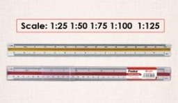 [BP9331-30] FOSKA- 30 CM REGLE TRIANGULAIRE ARCHIT 3 PANS/ECHELLES BP9331-30