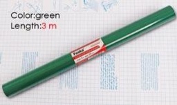 [G3000C-3M(green)] FOSKA-FILM COUVRE LIVRE VERT 45CM*3M*0.08MM G3000C-3M GREEN