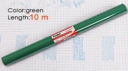 [G3000C-10M(green)] FOSKA-FILM COUVRE LIVRE VERT 45CM*10M*0.08MM G3000C-10M green