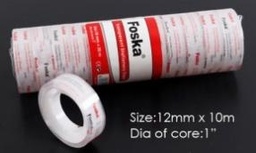 [CT301-1(12MM*10M)] FOSKA-SCOTCH DE BUREAU INVISIB 12MM*10M CT301-1(12MM*10M)