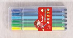 [TC1003] FOSKA-FEUTRE A EAU 12 COUL TC1003