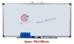 [SWB0918] FOSKA-TABLEAU BLANC FRAME ALU 90*L180cm SWB0918