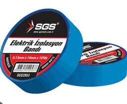 [SGS2953] SGS ELECTRIC ISOLATION TAPE RESISTANT TO 600VOLT AND 80°C BLUE SGS2953