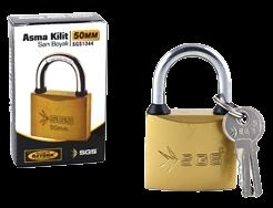 [SGS1344] SGS PADLOCK BRASS PAINTED 50MM SGS1344