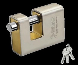 [SGS1370] SGS PADLOCK RECTANGULAR HALF SHELL COVER 70MM SGS1370