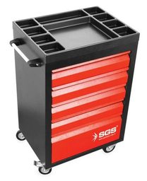 [SGS856] SGS TOOLS TROLLEY METAL 6DRAWER SGS856