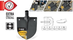 [SGS3100] SGS CONSTRUCTION SHOVEL HARDENED STEEL SGS3100