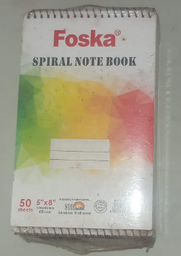 [DW1001] SPIRAL NOTE BOOK FOSKA 120*203mm