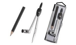 [YM1012] COMPAS ECOLIER EN BOITE PLASTIQ AVEC CRAYON YM1012