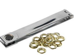 [FRANC_152*19*12MM] PINCE ET OEILLET POUR BACHE EN SERIE SIZE 152*19*12MM(L*W*H) nickel-plated steel INT D 10MM EXT D 20MM