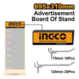 [PMST01A] Advertisement board of INGCO stand