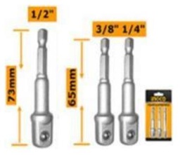 [AMN365A01] Ensemble d'adapteur de porte-embouts - 3 pièces