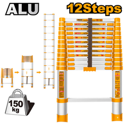 [HLAD08121] Telescopic Ladder 12 STEPS