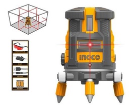 [HLL306505] Niveau laser à lignes auto-nivelant - Rouge - 30m