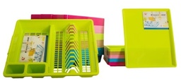 [DISH RAKE WITH LID] DISH RAKE WITH LID 46*37 ,5*8,5CM MATERIAL:PP 30/CTN 17,44KG