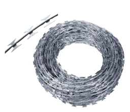 [Fil de fer bobine de 10Kg] Fil de fer concertina (avec lame rasoir bobine de 10Kg) BTO-22
