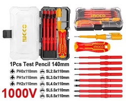 [HKISD1008] 10 Pcs interchangeable Insulated screwdriver set